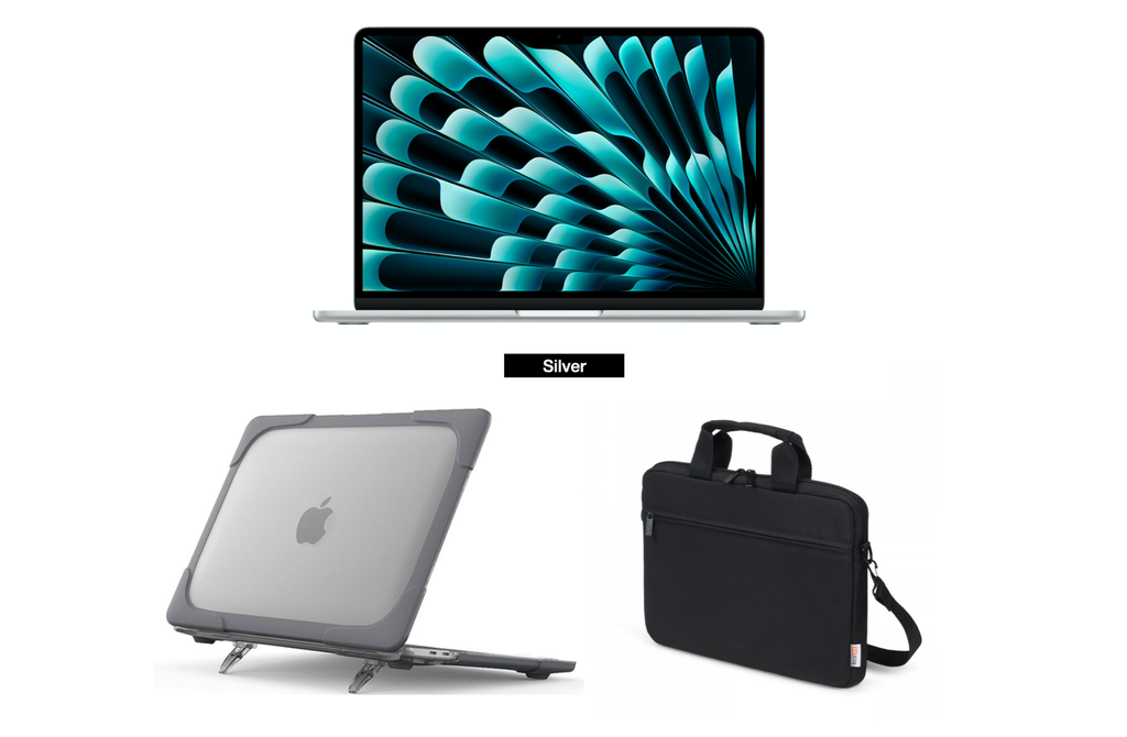 [MDH74ZS/A] 13-inch MacBook Air: Apple M5 chip Bundle (Silver, 512GB, English)
